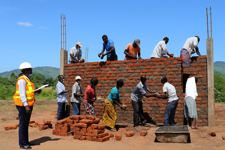 Communities building ECDE classroom 2