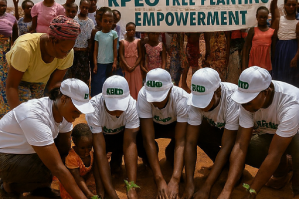 Community tree planting